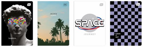 Zeszyt TRENDS Boys A5 60k. 70g linia Interdruk (ZE60=TRE2) Interdruk