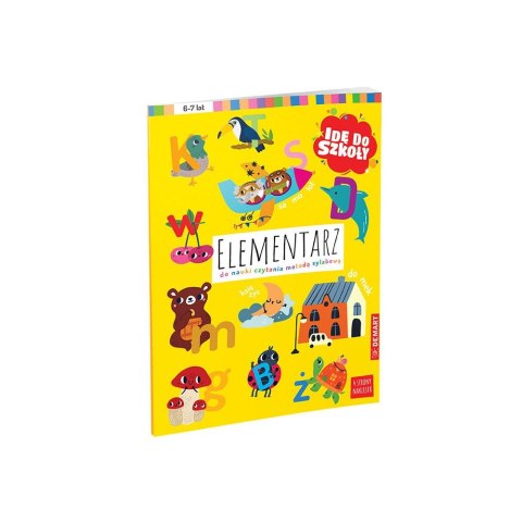 Książeczka edukacyjna Idę do szkoły. Elementarz do nauki czytania metodą sylabową Demart Demart