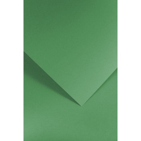 Papier ozdobny (wizytówkowy) A4 gładki zielony zielony 210g Galeria Papieru (205512) Galeria Papieru