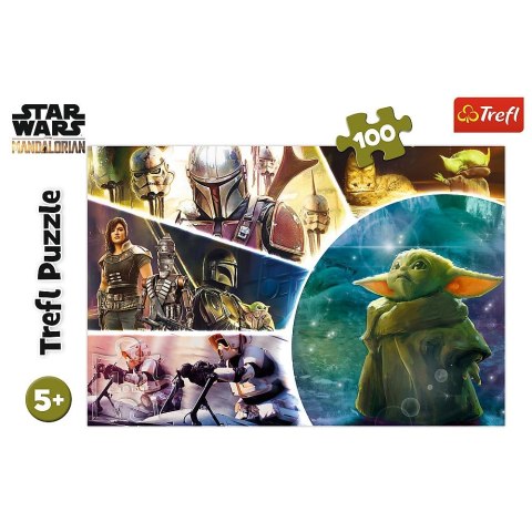 Puzzle Baby Yoda 100 el. Trefl (16413) Trefl