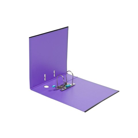 Segregator dźwigniowy My Colour A4 80mm czarny/fioletowy Elba (100081034) Elba