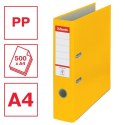 Segregator dźwigniowy Ekonomiczny A4 75mm żółty Esselte (10782) Esselte