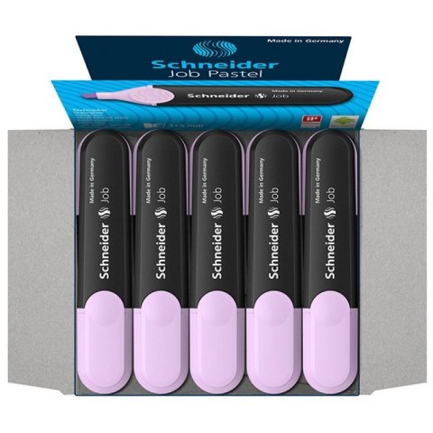 Zakreślacz Job Pastel wkład lawendowy 1-5mm Schneider (SR1528) Schneider