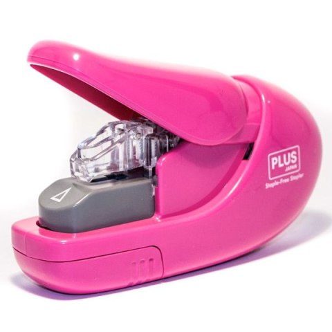 Zszywacz STAPLE-FREE różowy 5k (SL106-AB) Plus Plus