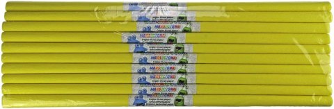 Bibuła marszczona marszczona 03 cytrynowa 500mm x 2000mm Fun&Joy Fun&Joy