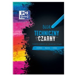 Blok techniczny Oxford Oxford A3 czarny 210g 10k (400093235) Oxford