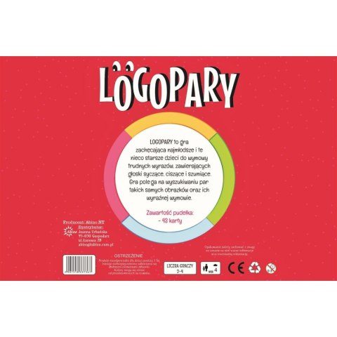 Gra edukacyjna logo-party Abino Abino