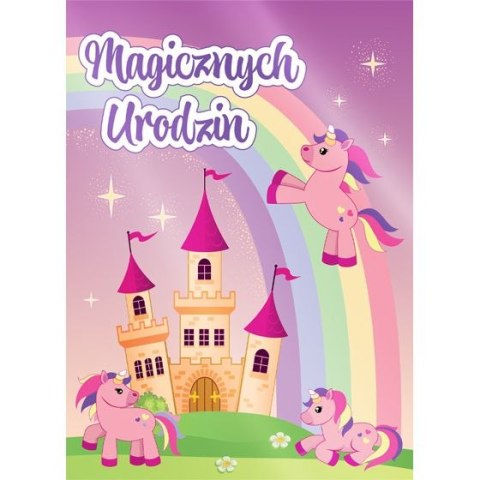 Kartka składana KUCYKI B6 Henry (5905701484171) Henry