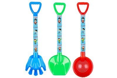 Łopatka ZESTAW DO PIASKU ŁOPATKA GRABKI SITKO Artyk (162190) Artyk
