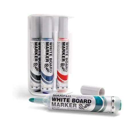 Marker suchościeralny wkład mix 2,0-2,5mm okrągła końcówka Pentel (MWL5M-4N-S) Pentel