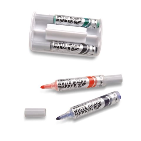 Marker suchościeralny wkład mix 2,0-2,5mm okrągła końcówka Pentel (MWL5M-4N-S) Pentel