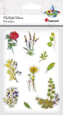 Naklejka (nalepka) Craft-Fun Series foliowe kwiaty pozłacane Titanum (2324035) Titanum