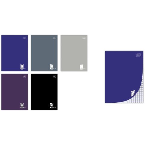 Notes (notatnik) 70g ONE COLOR A6 50# A6 50k. krata Interdruk Interdruk