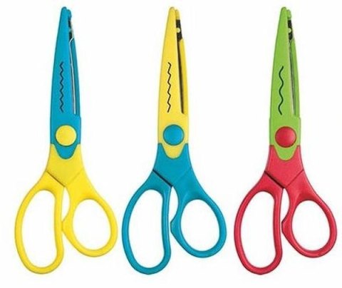 Nożyczki dekoracyjne 16,5cm Fun&Joy Fun&Joy