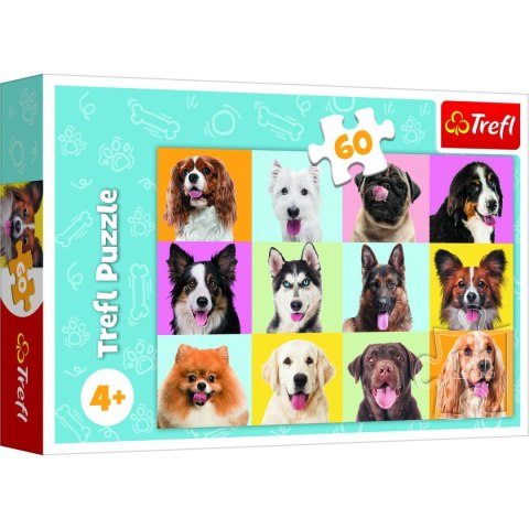 Puzzle Trefl Disney Słodkie psiaki 60 el. (17374) Trefl