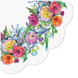 Serwetki Paw Painted Rose Corner papier (SDR143300) Paw