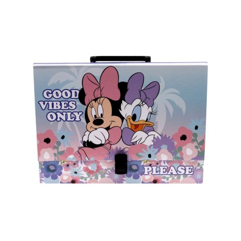 Teczka kartonowa na klips minnie Mouse z rączką A4+ mix Beniamin (6495) Beniamin