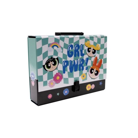 Teczka kartonowa na zatrzask Atomówki z rączką A4 mix Beniamin (6198) Beniamin