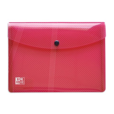 Teczka plastikowa na guzik Hawai A5 mix 300 mic. [mm:] 180x250 Oxford (400031401) Oxford