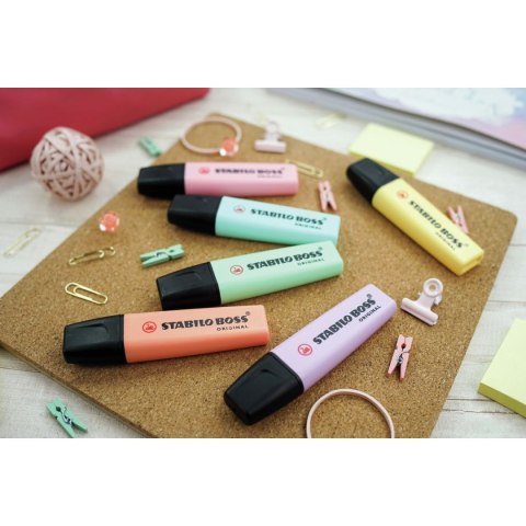 Zakreślacz Pastel podstawka na biurko wkład mix 5,0mm Stabilo (7015-02-5) Stabilo