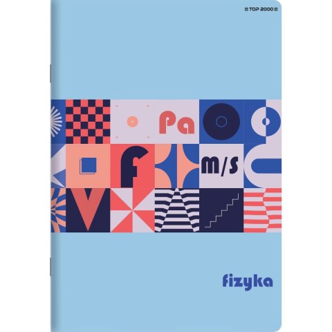 Zeszyt fizyka A5 60k. 70g krata TOP-2000 (400169458) TOP-2000