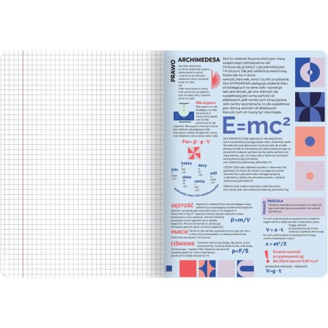 Zeszyt fizyka A5 60k. 70g krata TOP-2000 (400169458) TOP-2000