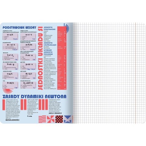 Zeszyt fizyka A5 60k. 70g krata TOP-2000 (400169458) TOP-2000