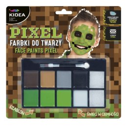 Farby do twarzy Kidea Pixel (FDTZPKA) Kidea