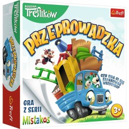 Gra zręcznościowa Trefl Rodzina Treflików Przeprowadzka Przeprowadzka z Rodziną Treflików (02071) Trefl