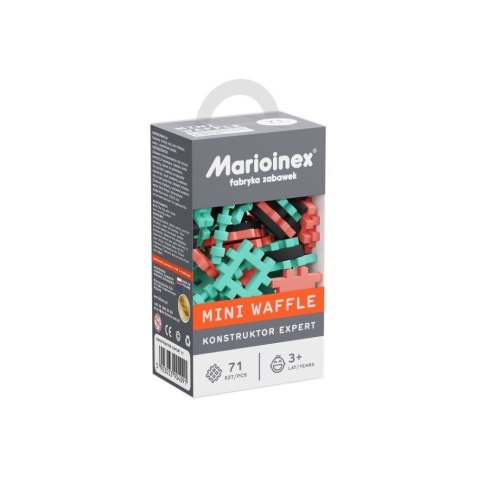 Klocki konstrukcyjne Mini Waffle 71 el Konstruktor Expert Marioinex Marioinex