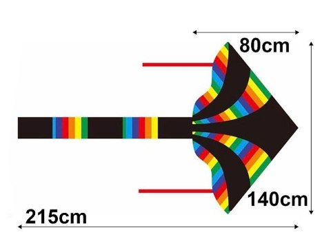 Latawiec Adar 140x85cm (535534) Adar