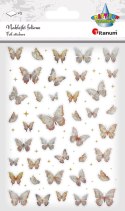 Naklejka (nalepka) Craft-Fun Series Naklejki laserowe motyle Titanum (24XQ0501-8 A) Titanum