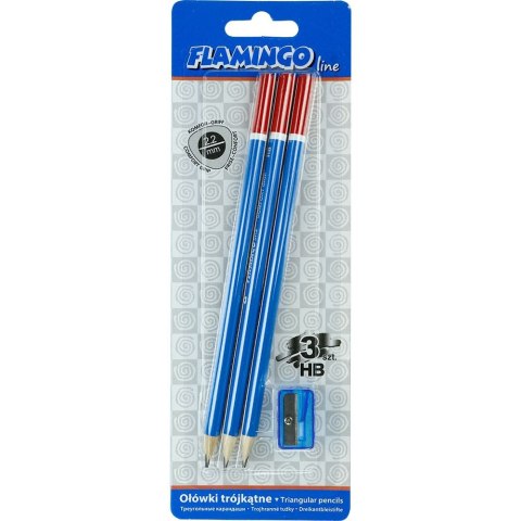 Ołówek z temperówką Flamingo Flamingo