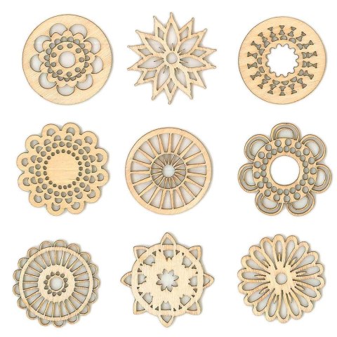 Ozdoba drewniana Craft-Fun Series Titanum (AQE19118-12) Titanum