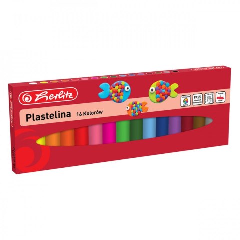 Plastelina 16 kol. 9570797 mix Herlitz (300022655) Herlitz