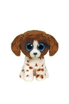 Pluszak Beanie Boos Muudles - Brązowo-biały pies [mm:] 150 Ty (36249) Ty