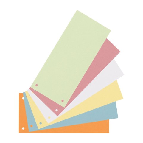 Przekładka czysta 1/3 A4 żółta 180g 100k Oxford (100205026) Oxford