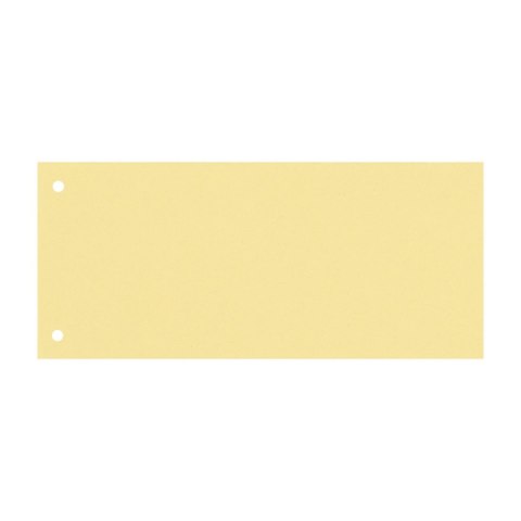 Przekładka czysta 1/3 A4 żółta 180g 100k Oxford (100205026) Oxford