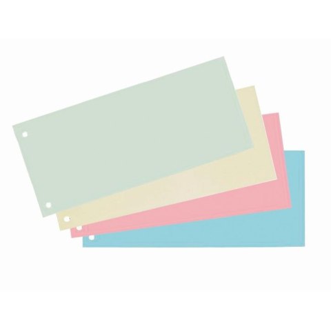 Przekładka czysta 1/3 A4 żółta 180g 100k Oxford (100205026) Oxford