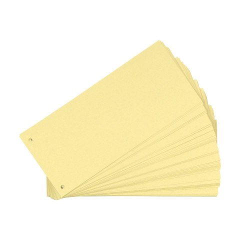 Przekładka czysta 1/3 A4 żółta 180g 100k Oxford (100205026) Oxford