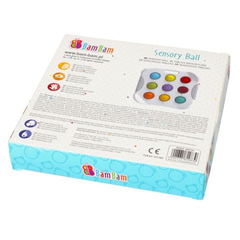 Zabawka edukacyjna tabliczka sensoryczna Bam Bam (492754) Bam Bam