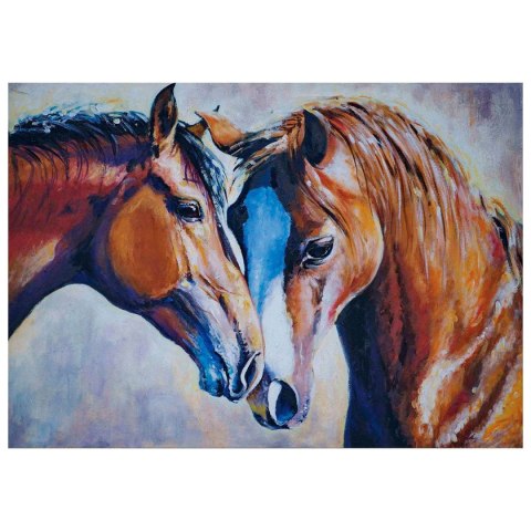 Zestaw kreatywny Diamentowa mozaika 30x40cm Konie 6 Flamingo Line (TGC83111) Flamingo Line