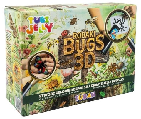 Zestaw kreatywny TUBI JELLY 6 KOLORÓW ROBAKI Tuban (TU 8045) Tuban