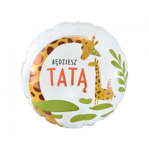 Balon foliowy będziesz tatą 18cal Godan (FG-OBTA) Godan
