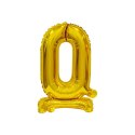 Balon foliowy cyfra 0 stojąca 38cm, złota Godan (BC-AZT0) Godan