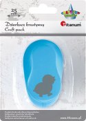 Dziurkacz ozdobny Craft-Fun Series 25mm kurczaczek Titanum (T-8810-74e) Titanum