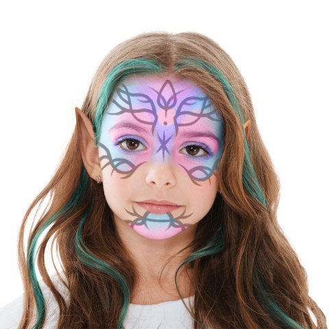 Farba do malowania twarzy kidea Elfie uszy 4 kolor. Derform (FDTZEUKA) Derform