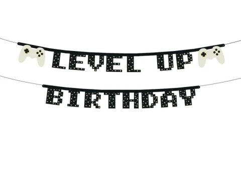 Girlanda Partydeco Level up, 2.5 m (GRL110) Partydeco