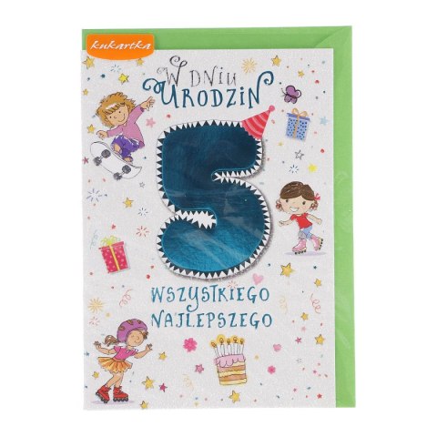 Kartka składana PR C6 [mm:] 115x165 Kukartka Kukartka