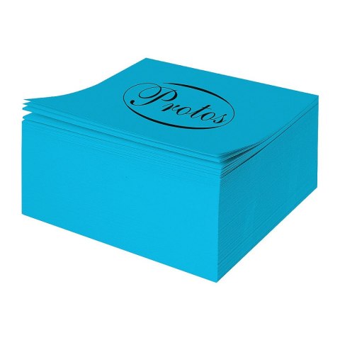Kostka papierowa Origami niebieski [mm:] 84x84x 30 Protos Protos